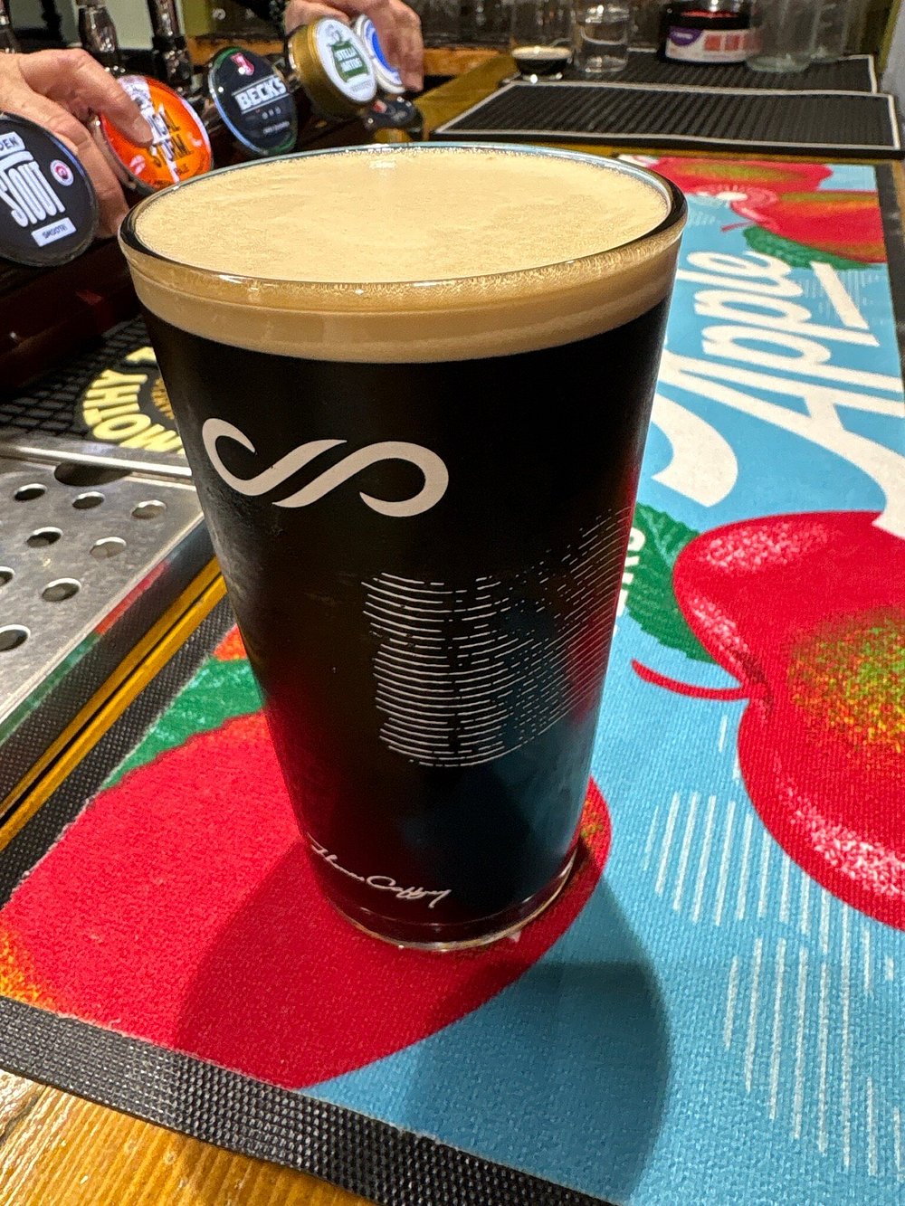 Freshly served pub meal