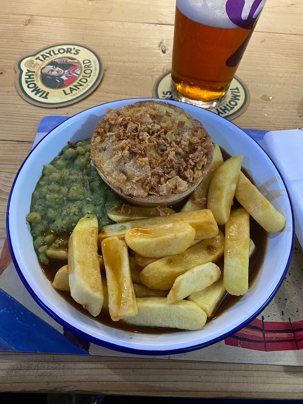 Pub food platter